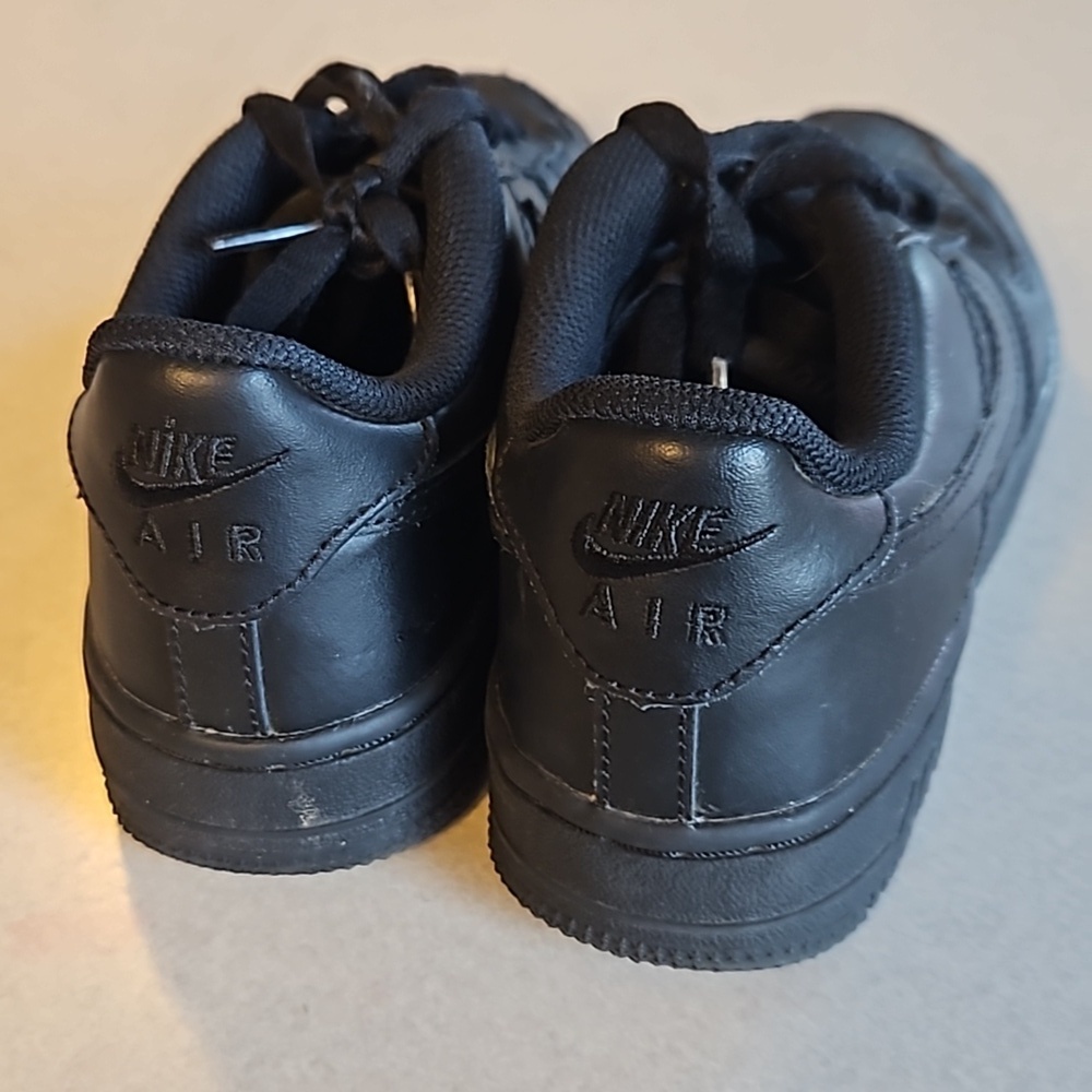 Nike Air force one black youth sneakers - Picture 5 of 11